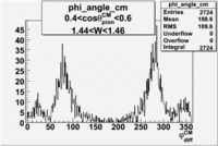 Phi angle in CM Frame cos theta 0-4 0-6 W 1-45.gif