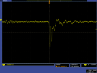 Amplified pulse from PMT 11013Volts 2-12-08.png