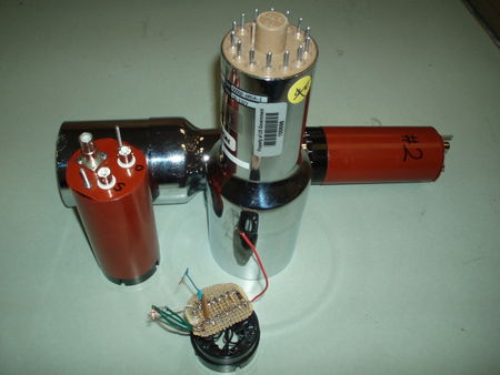 Fig. The NaI detector and base built.